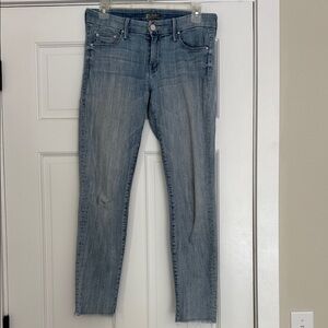 MOTHER Women's Skinny Jeans in Light Blue